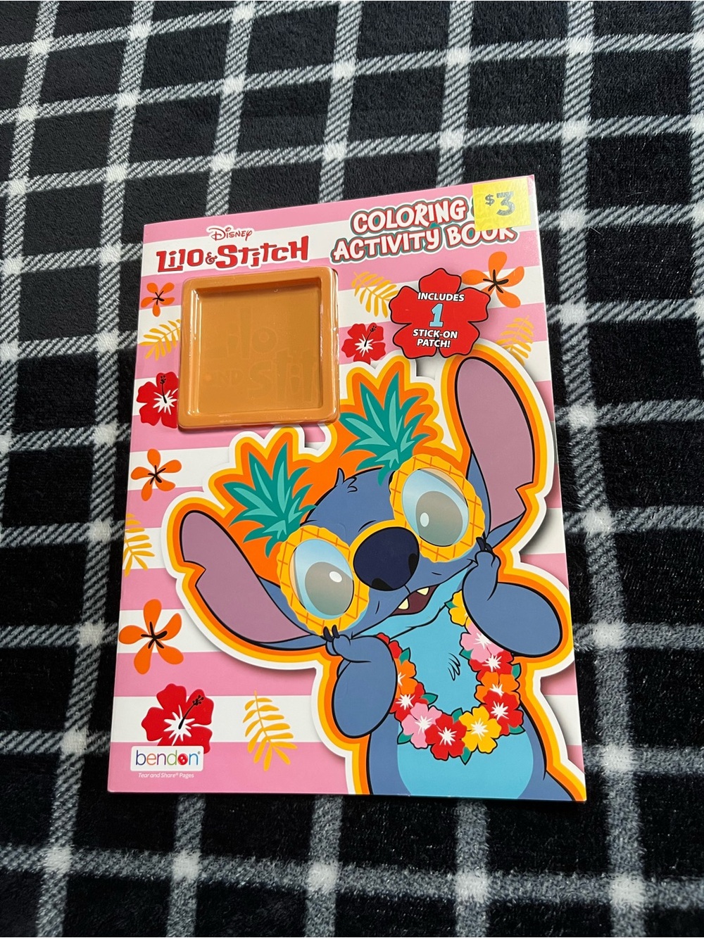 Disney Lilo & Stitch Pink Coloring Activity Book for Kids